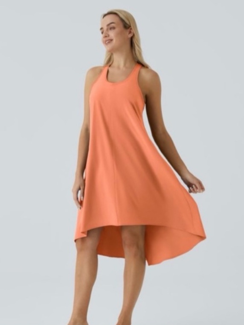 HALARA NWT Breezeful High-low Dress